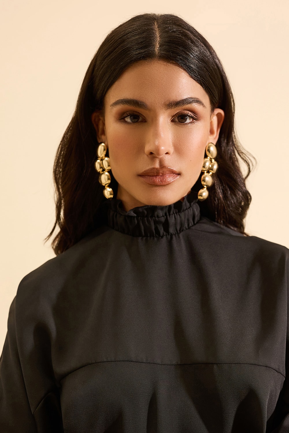 Blusa capa bia Preto