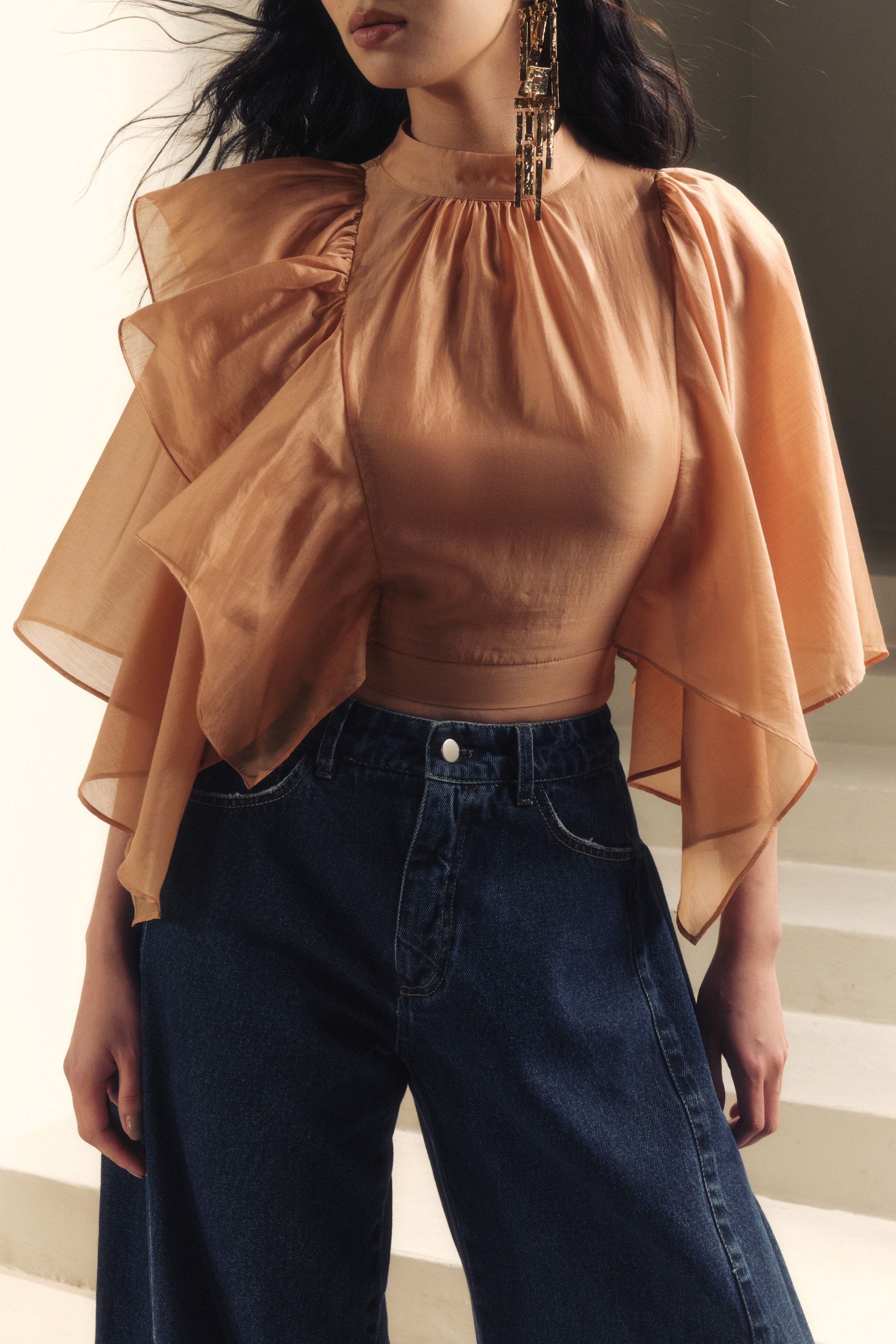 Blusa cropped aura Cookie