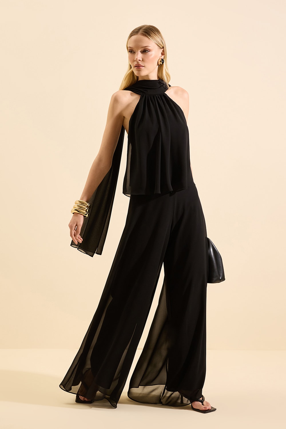 Blusa fiorella Preto