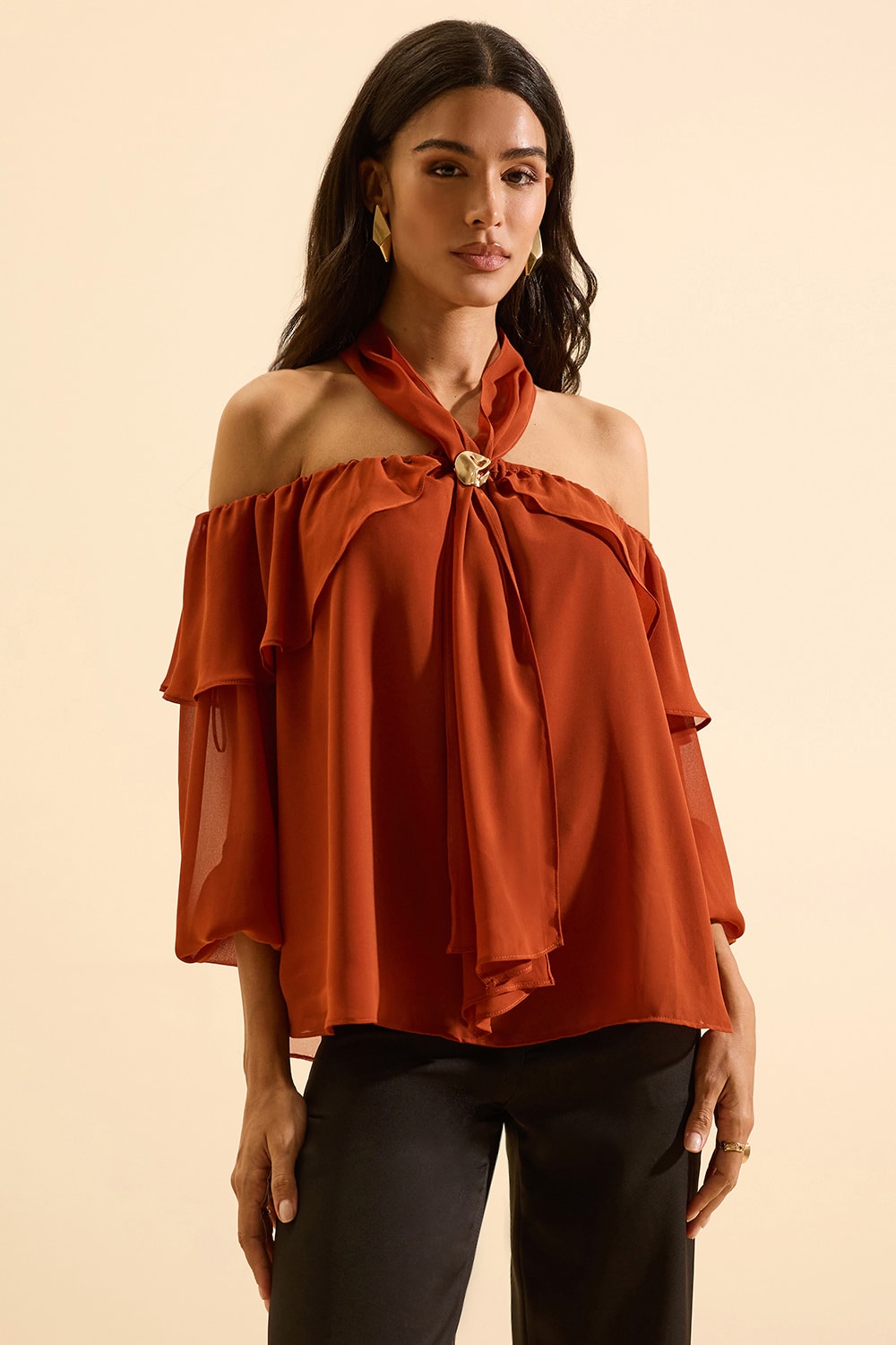 Blusa mia Rust