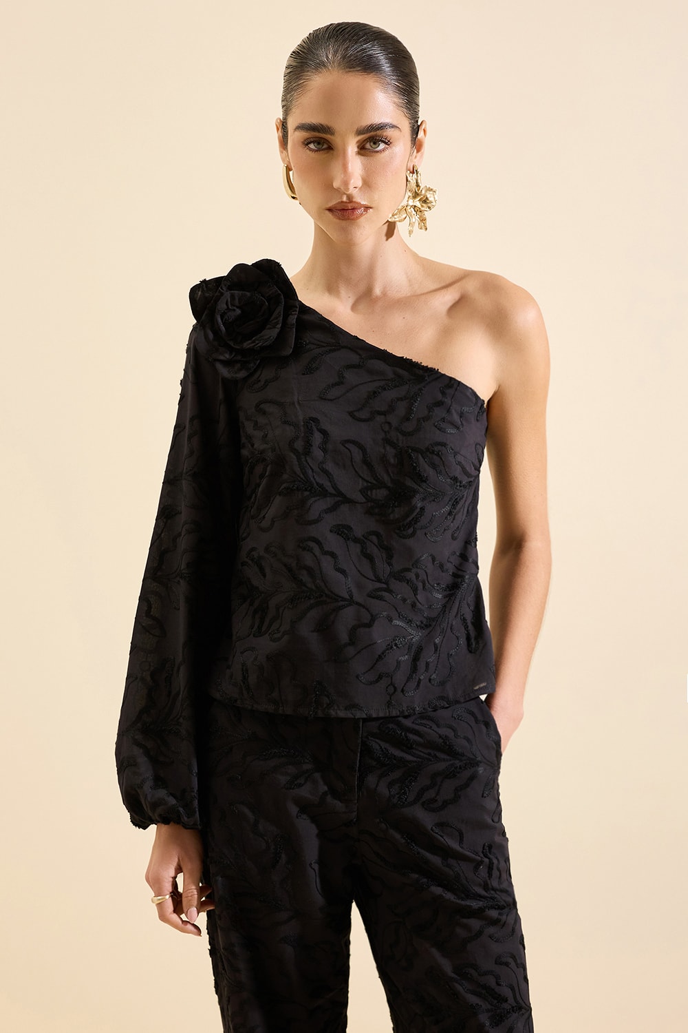Blusa thami Preto