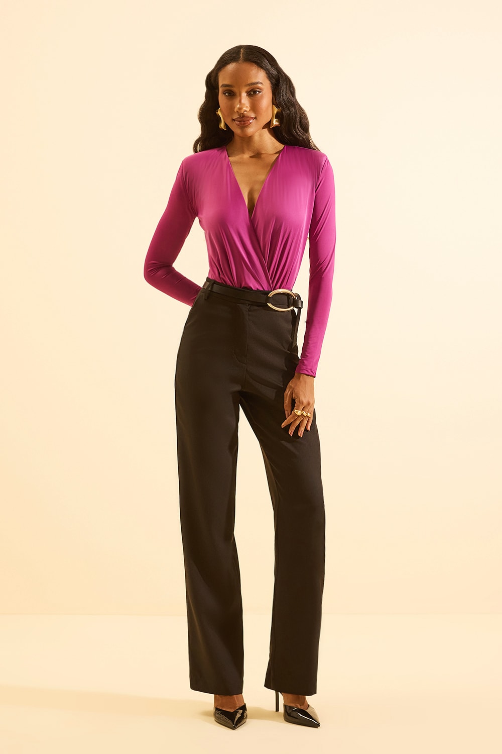 Body ana carolina Fucsia