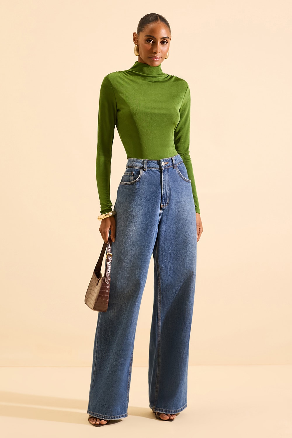 Body elle Verde