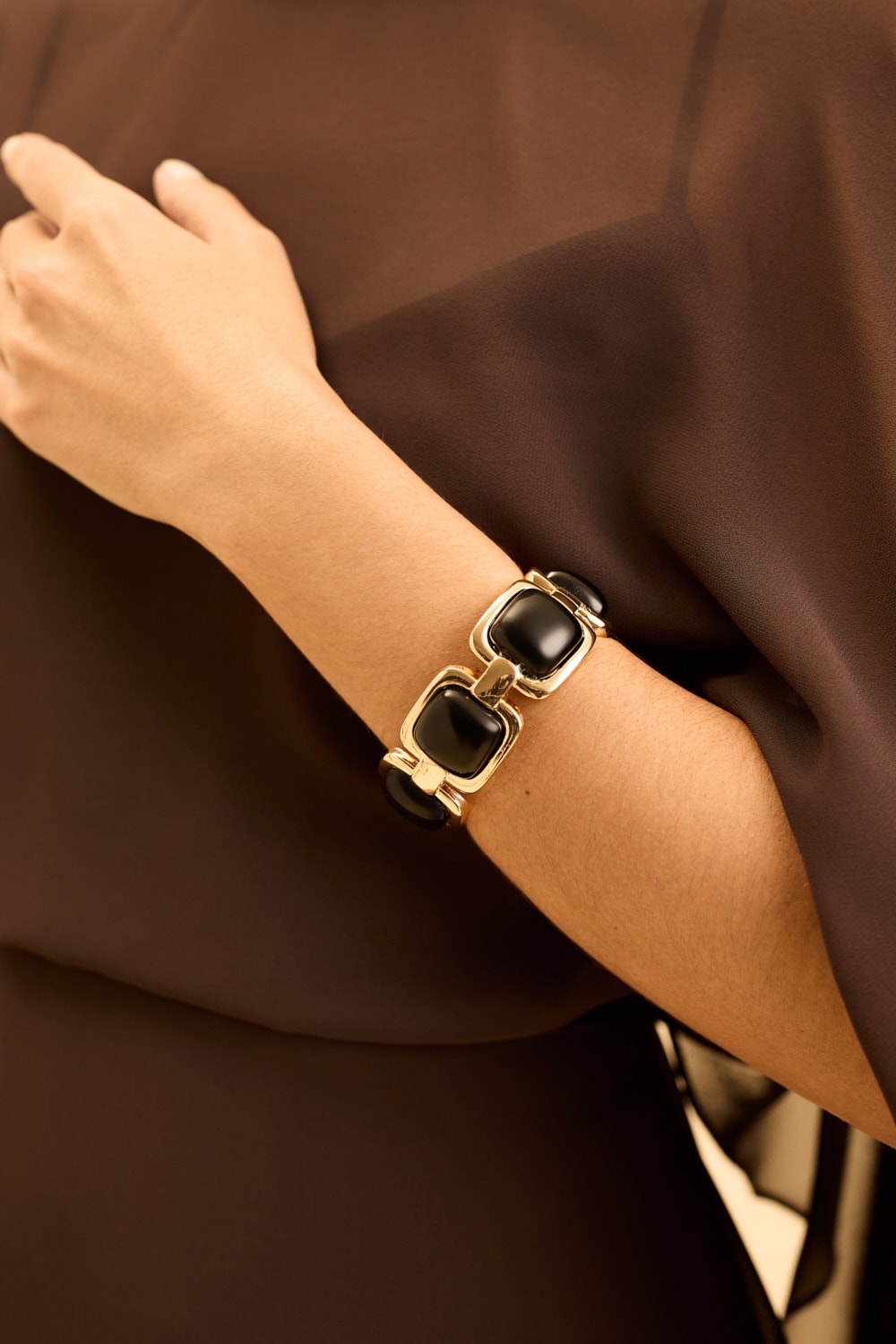 Bracelete biarritz Preto