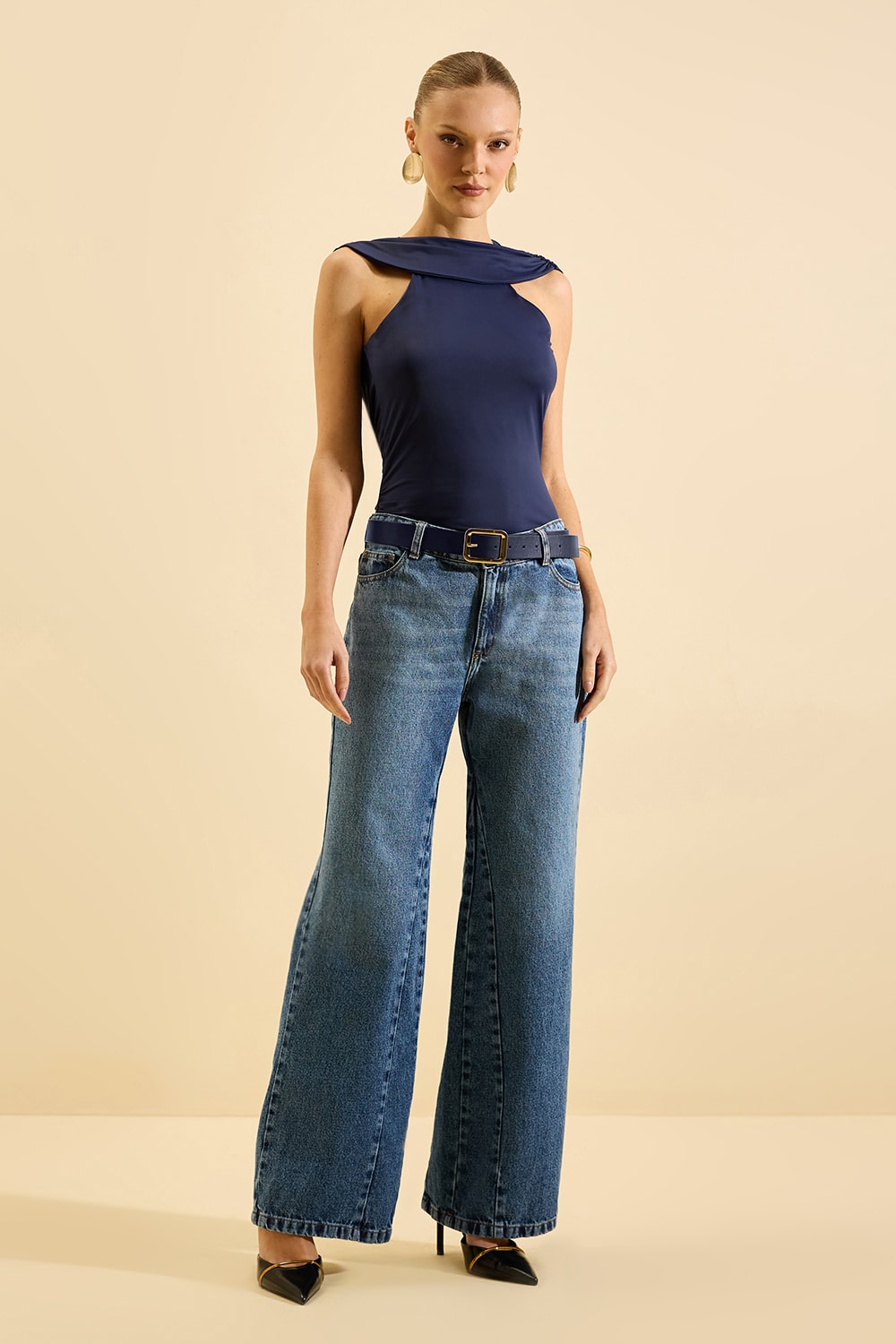 Calça elle Denim