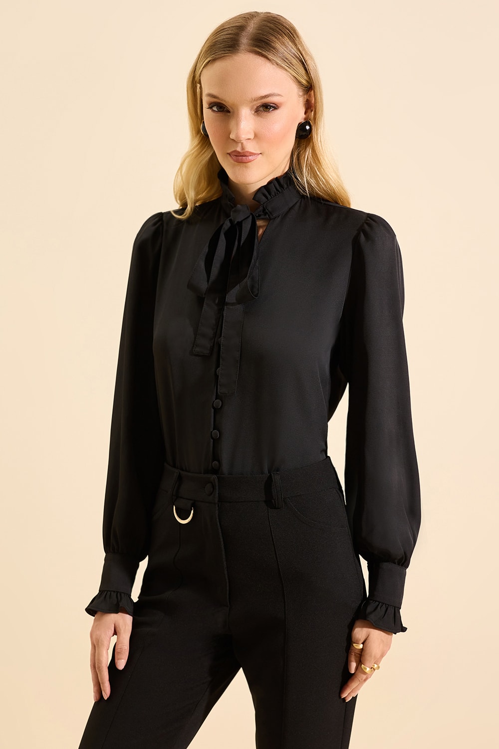 Camisa bia Preto