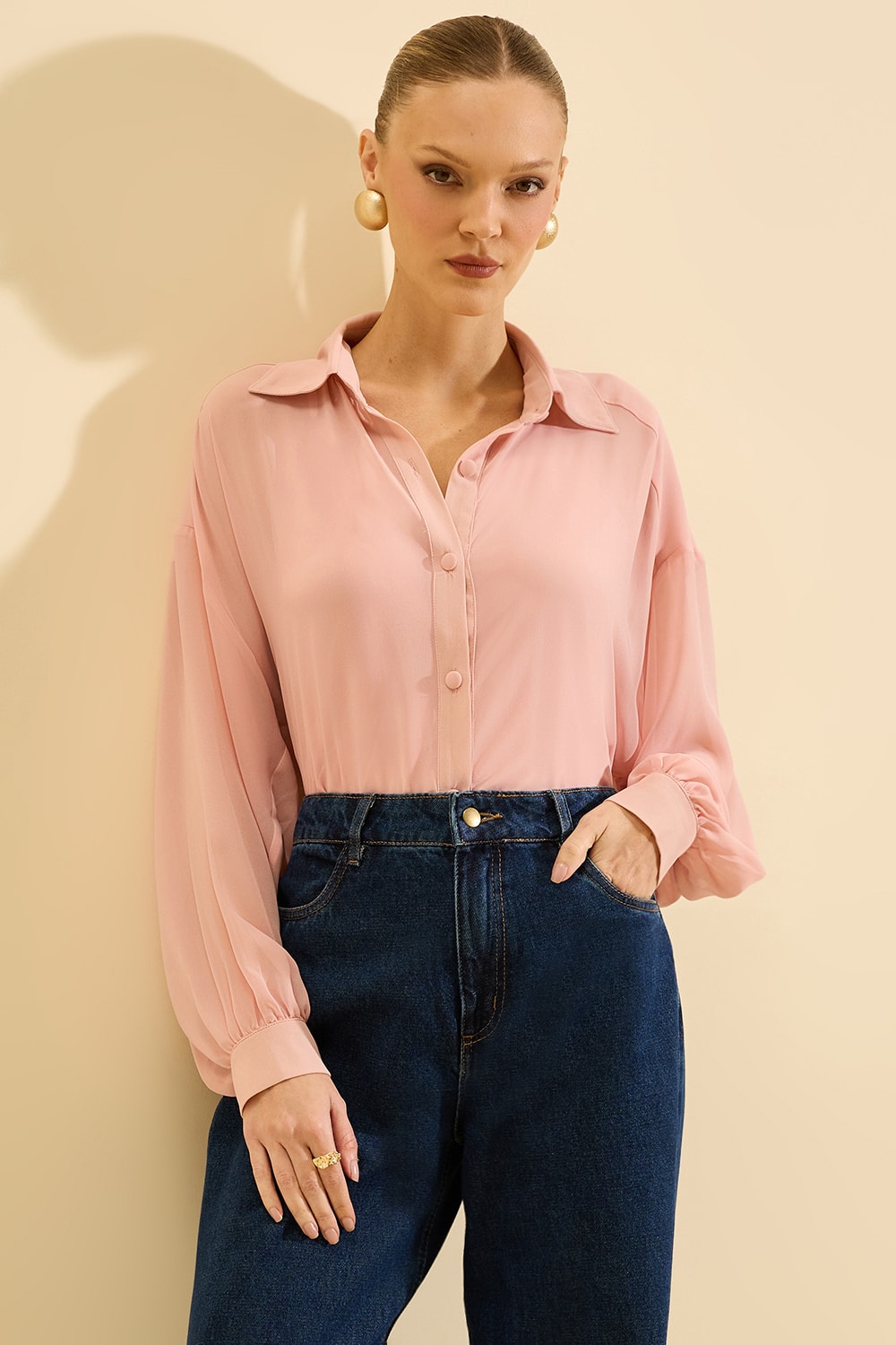 Camisa isis f Rosé