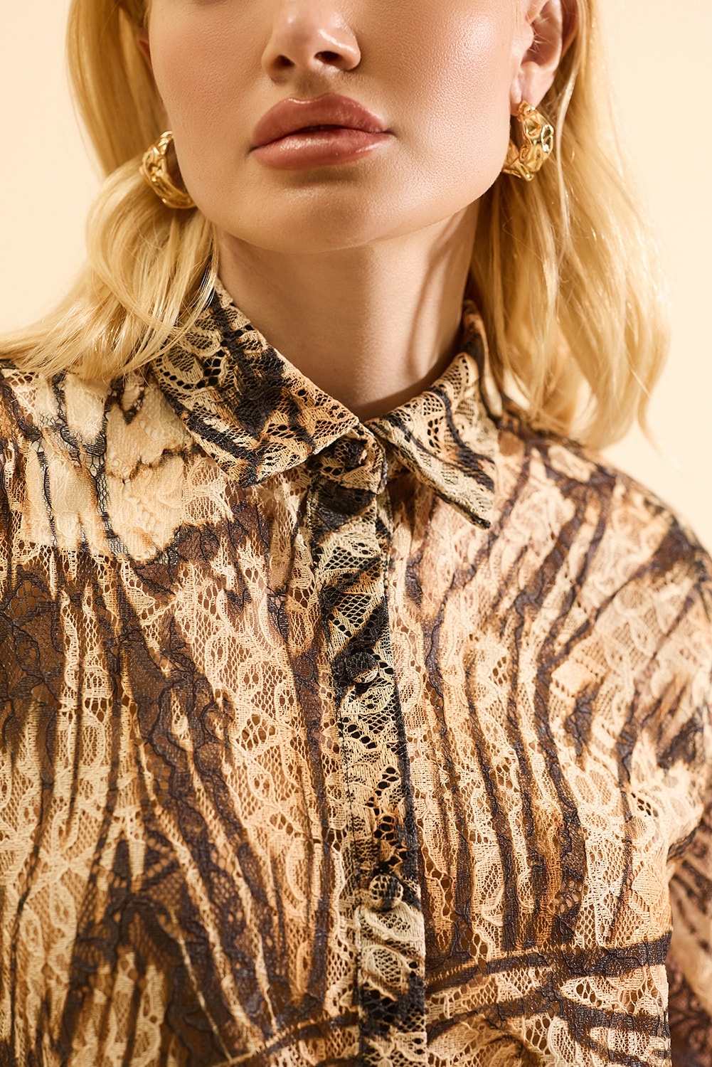 Camisa tiana f Estampado