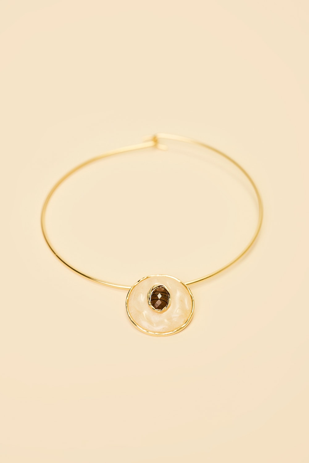 Choker chiara Marrom