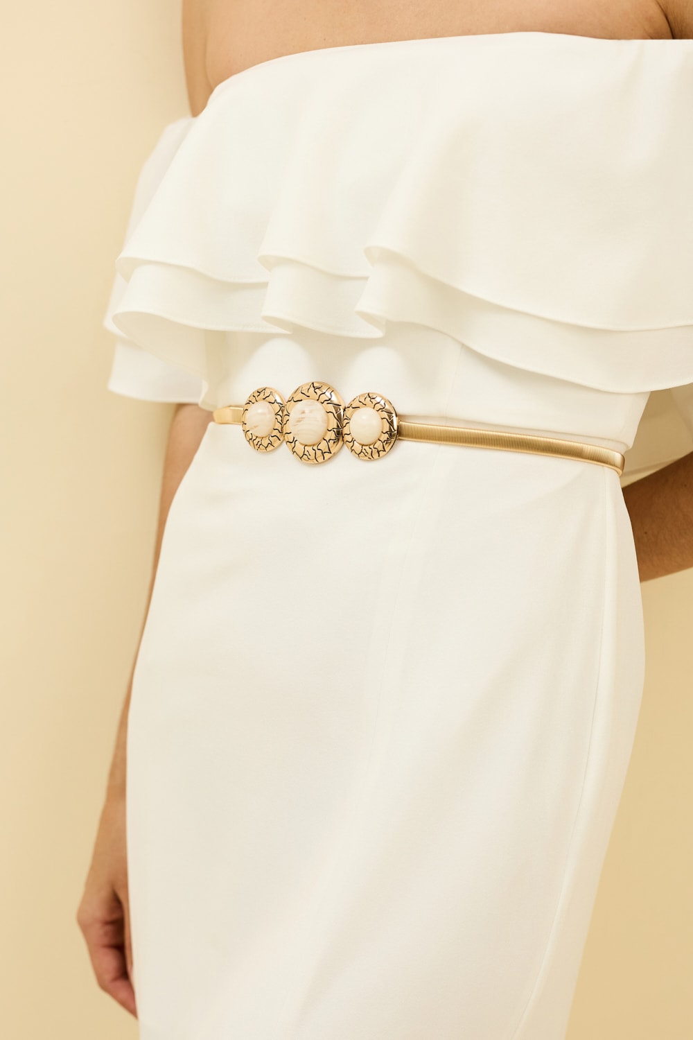 CINTO JADE Off/Dourado