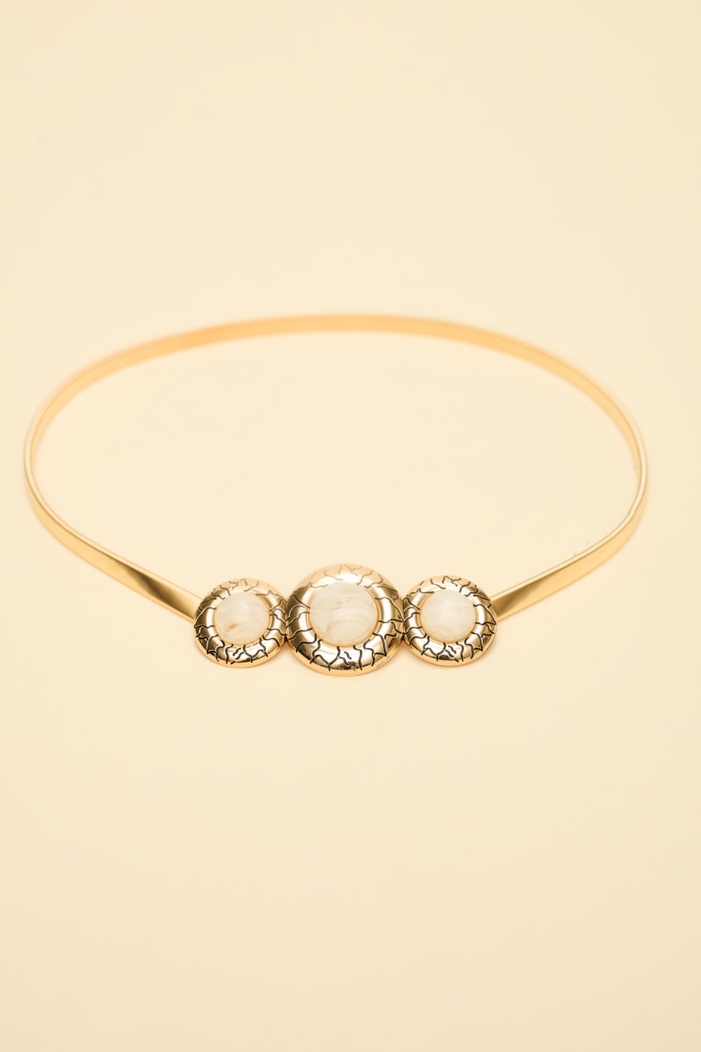 CINTO JADE Off/Dourado