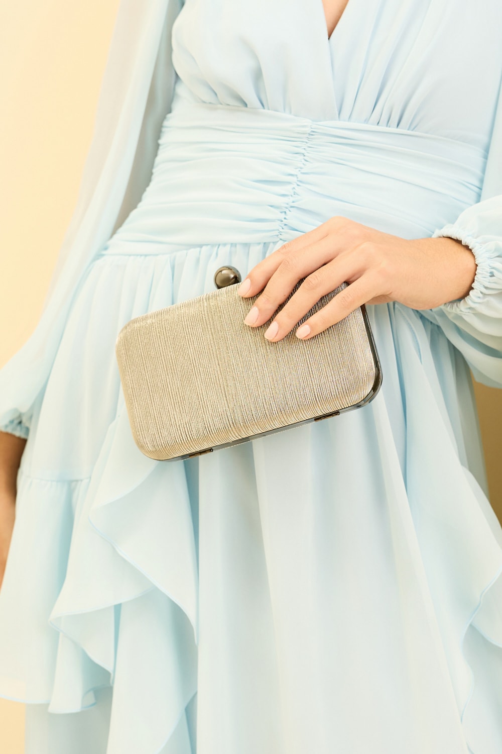 Clutch atena Prata