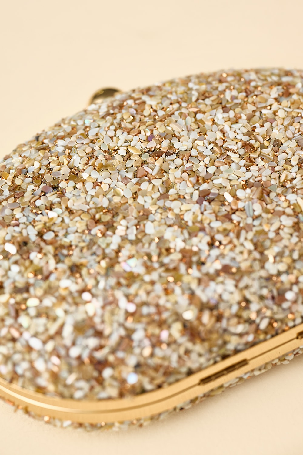 Clutch cascalho Areia