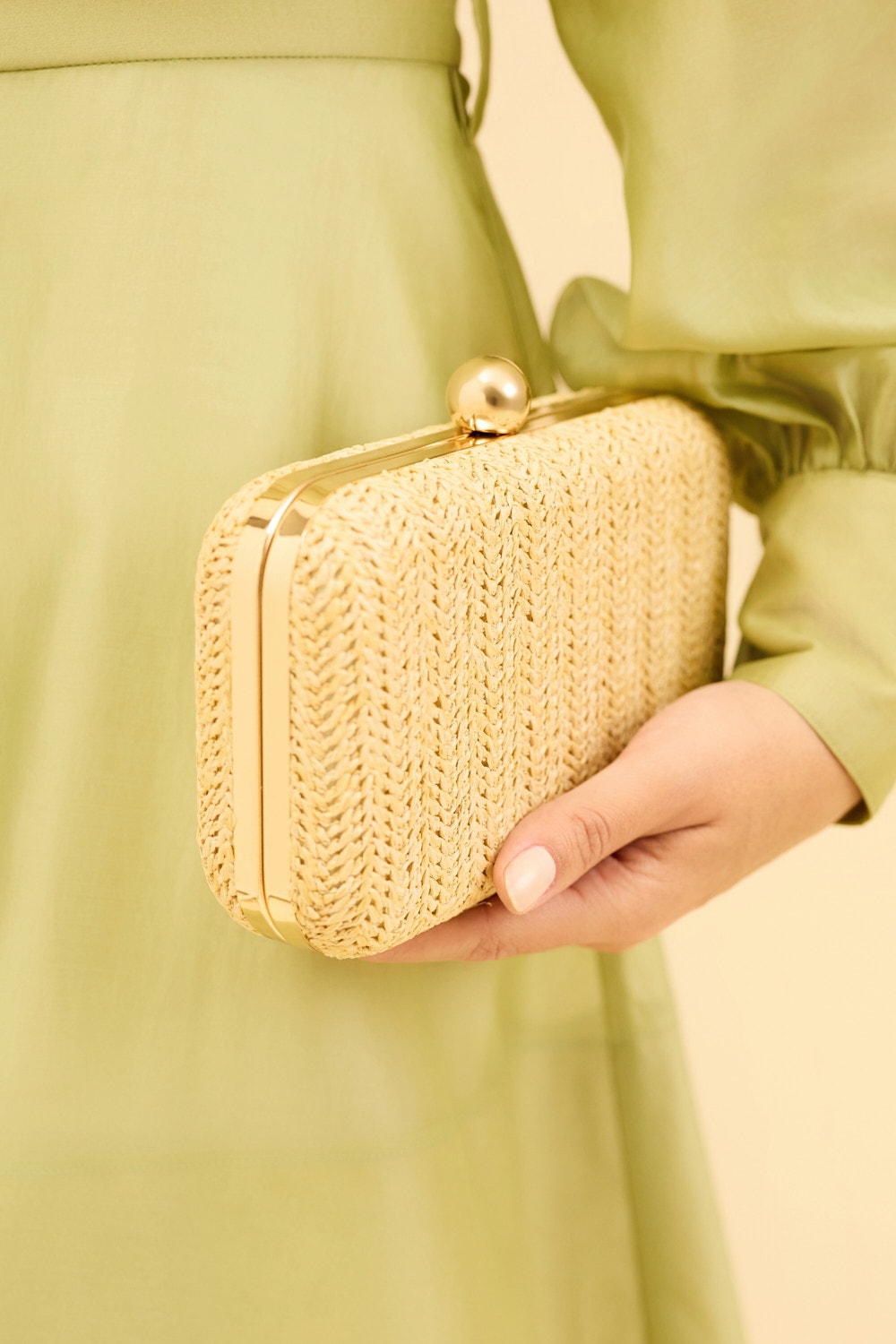 Clutch jovelina Bege