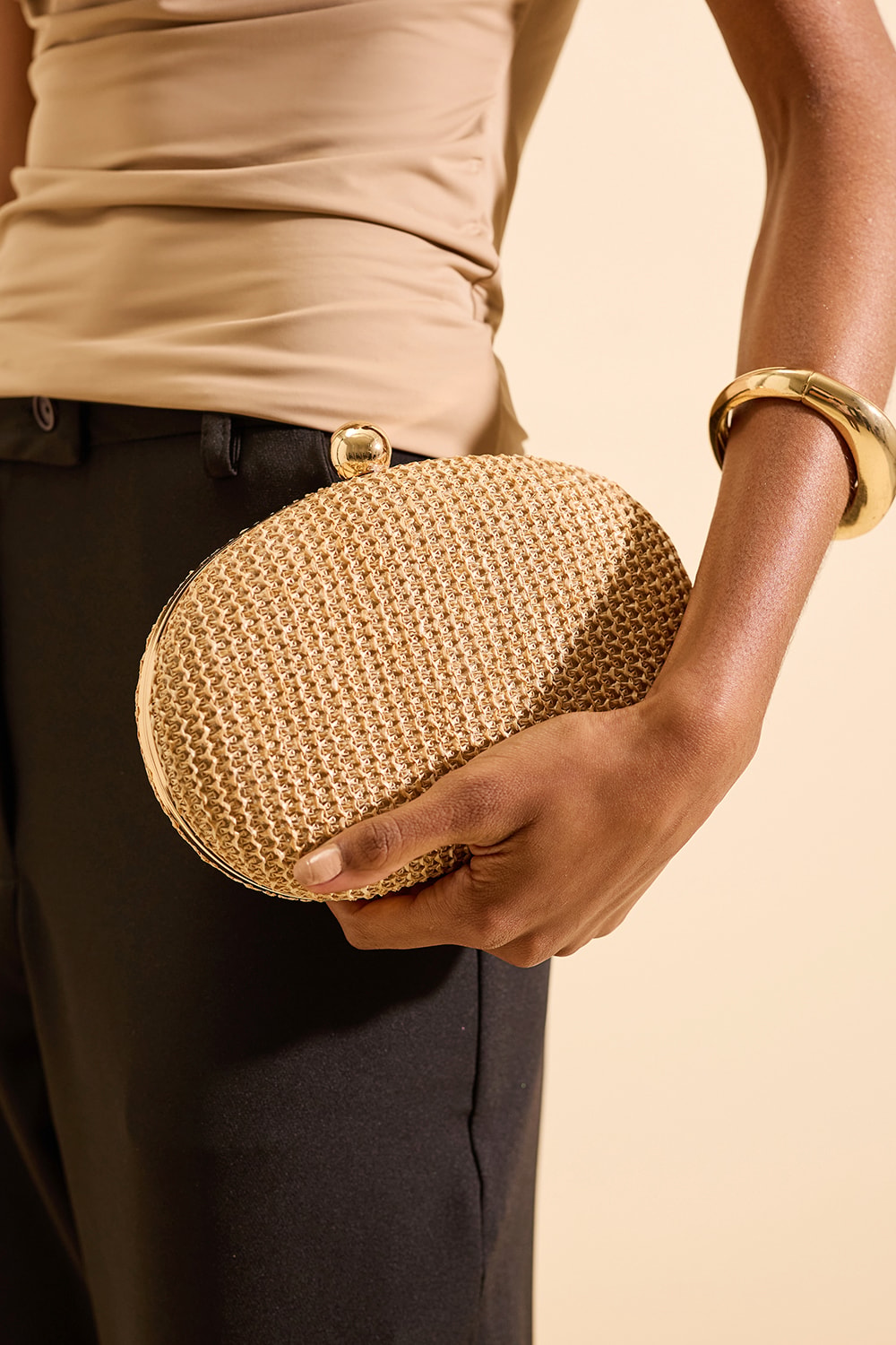 Clutch vivi Bege