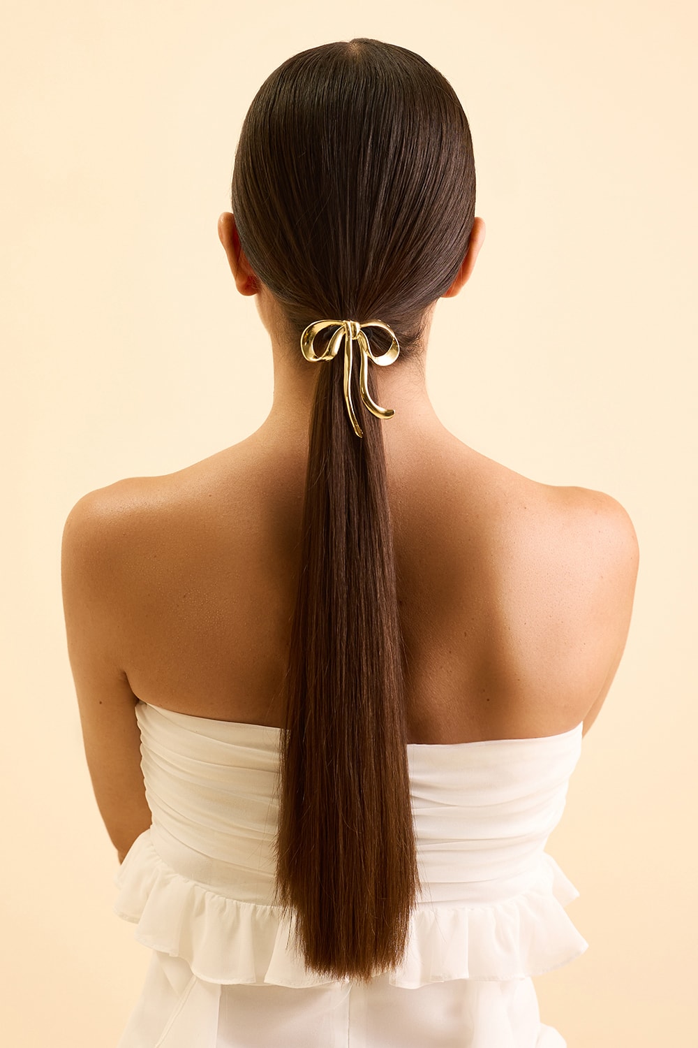 Elastico de cabelo ceci Dourado