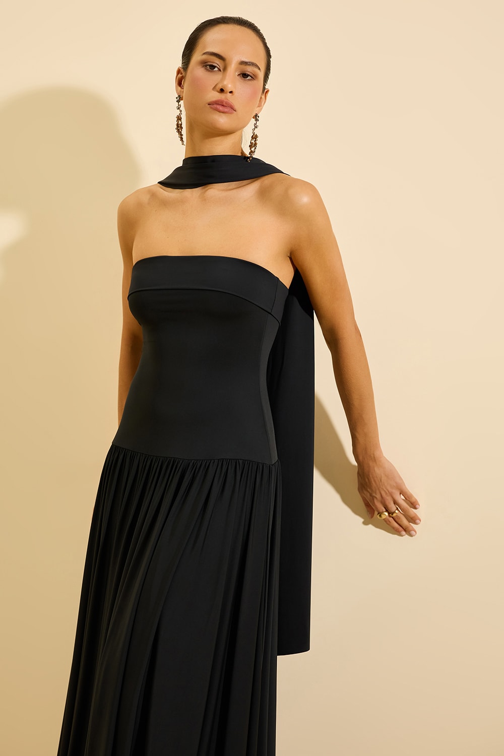 Vestido adriana Preto