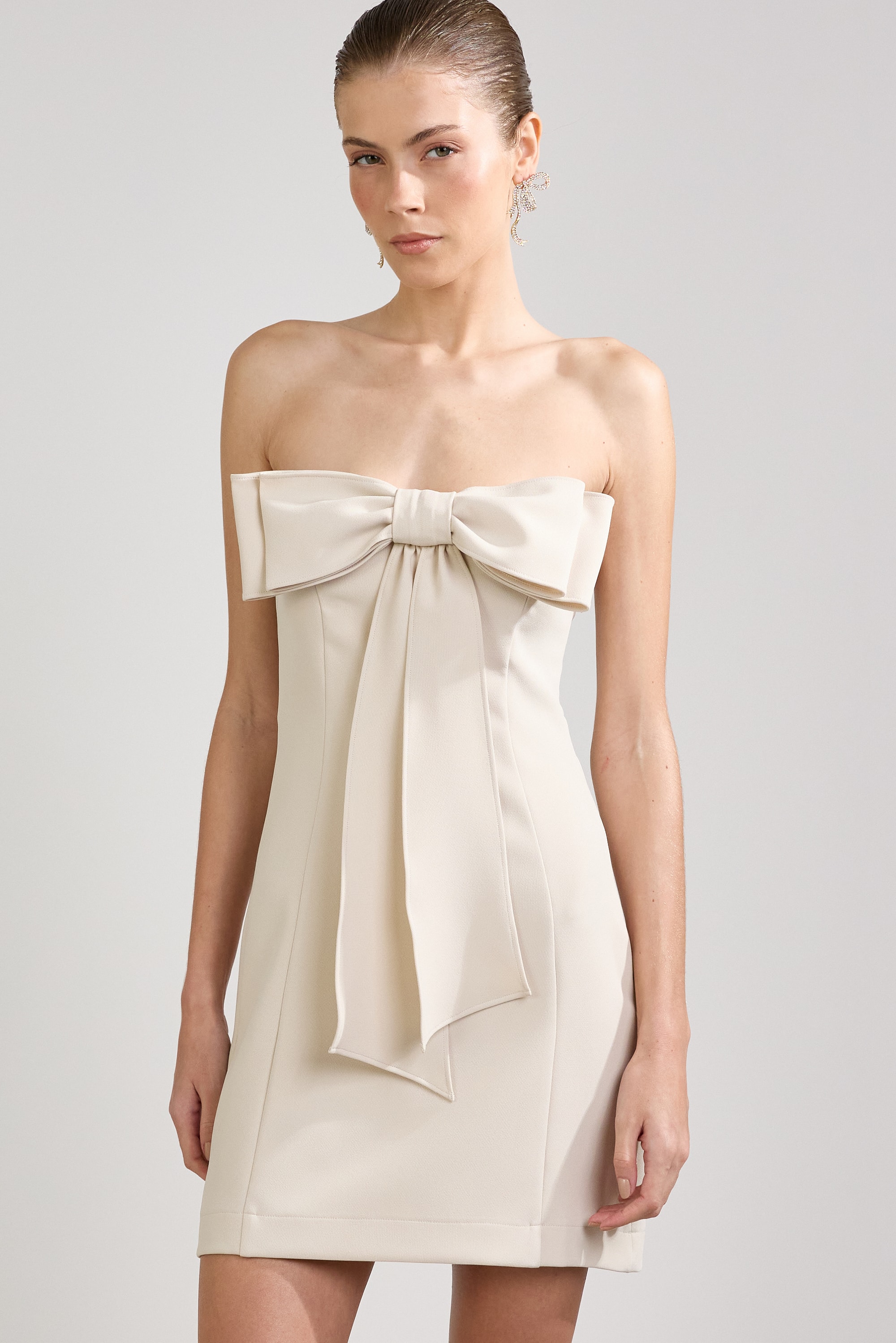 Vestido alice Areia