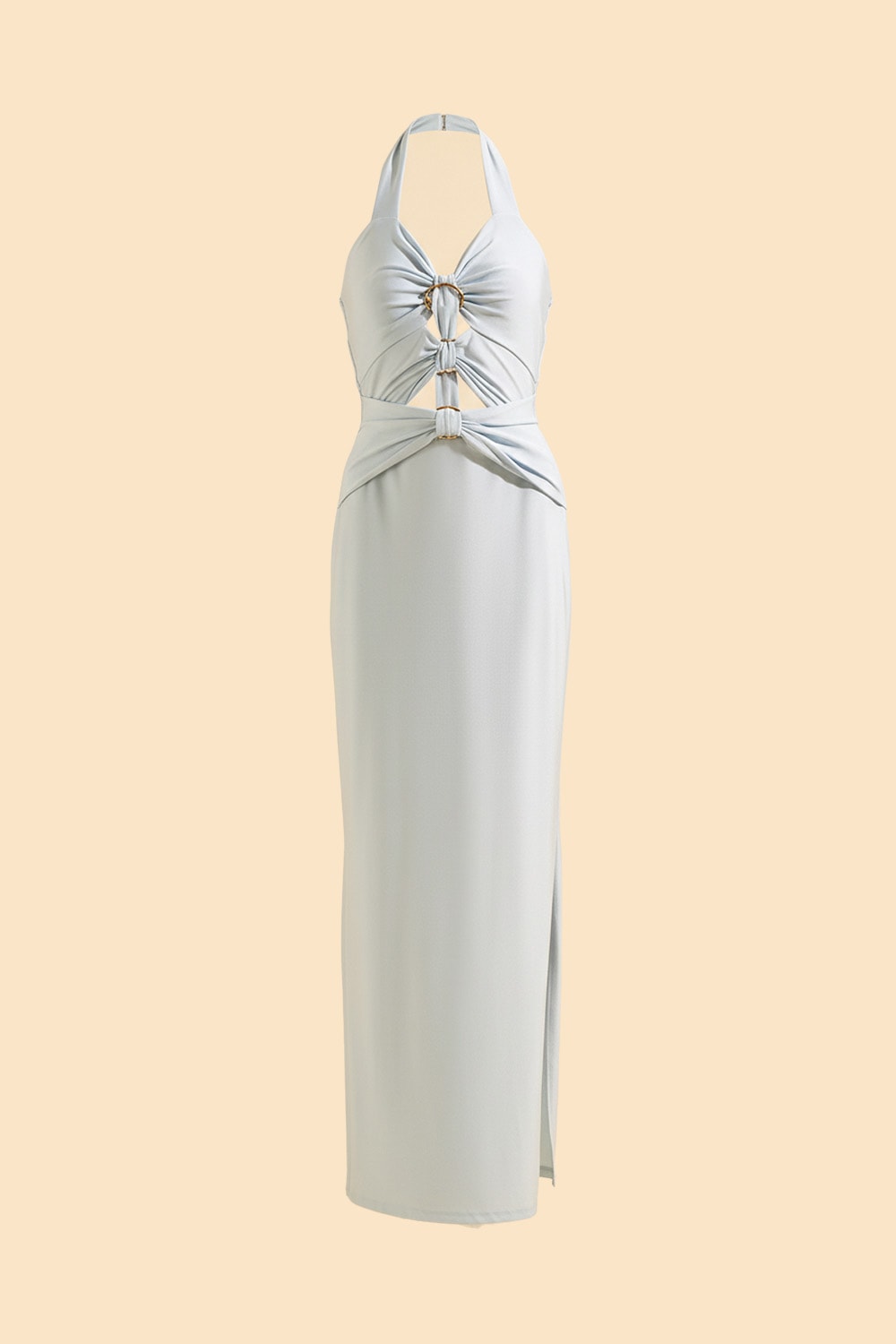Vestido argolas farrah Azul Bebe