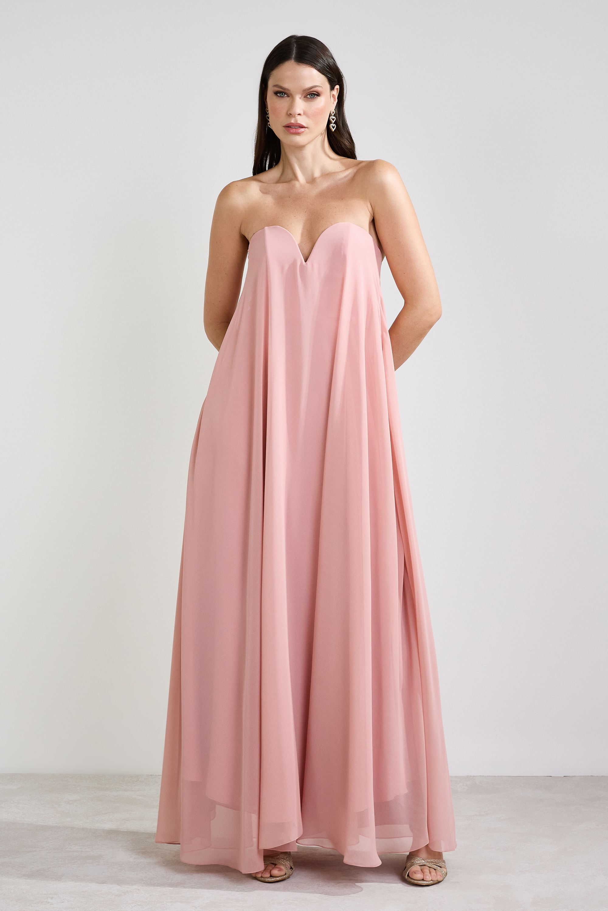 Vestido aro Rosa