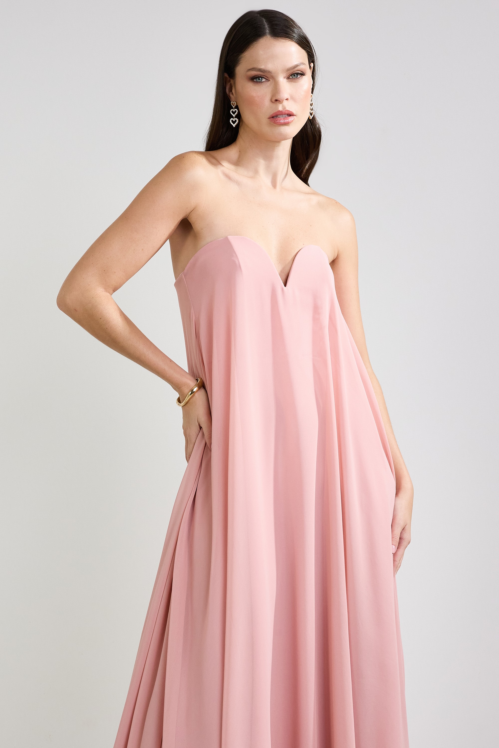 Vestido aro Rosa
