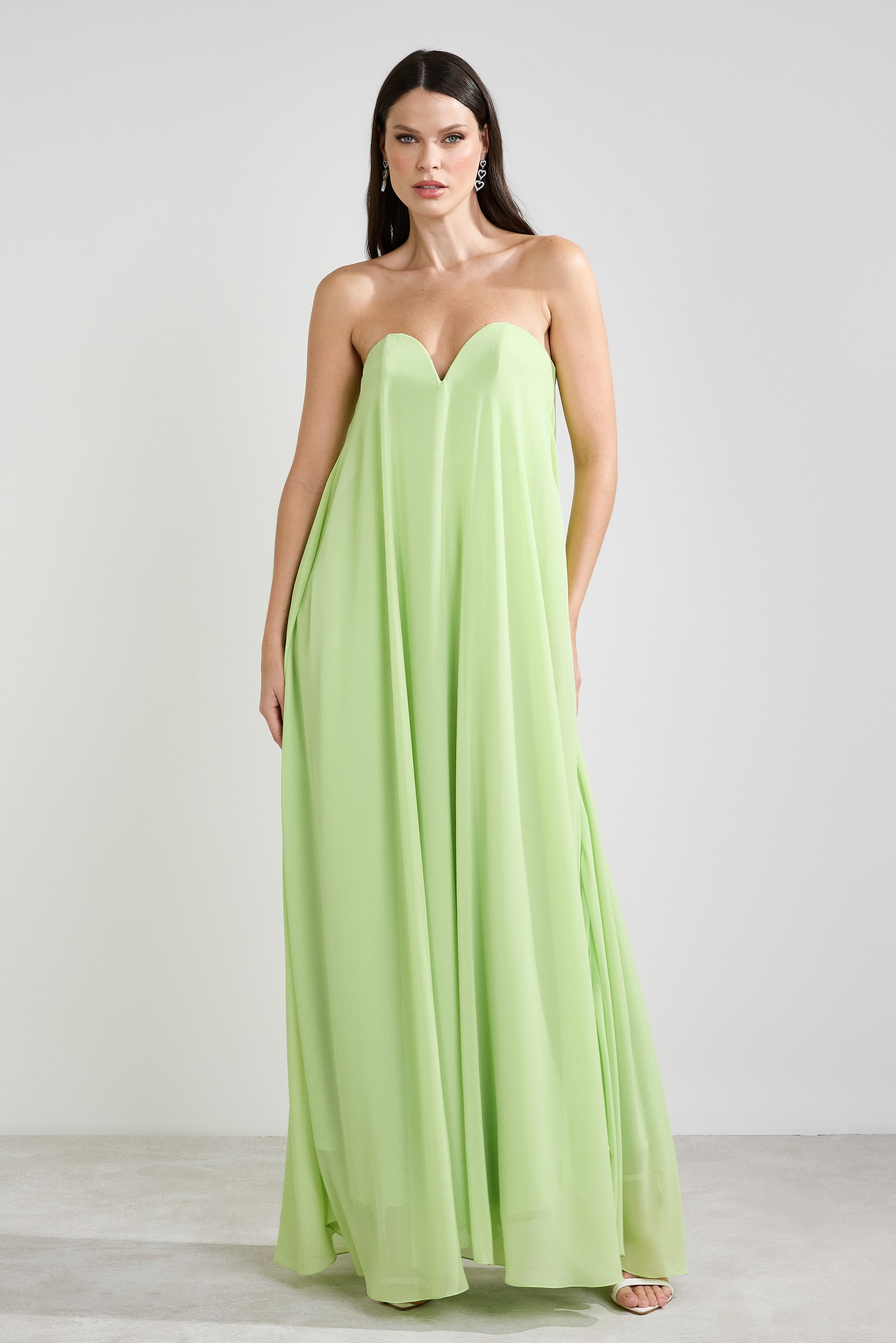 Vestido aro Verde Bebe