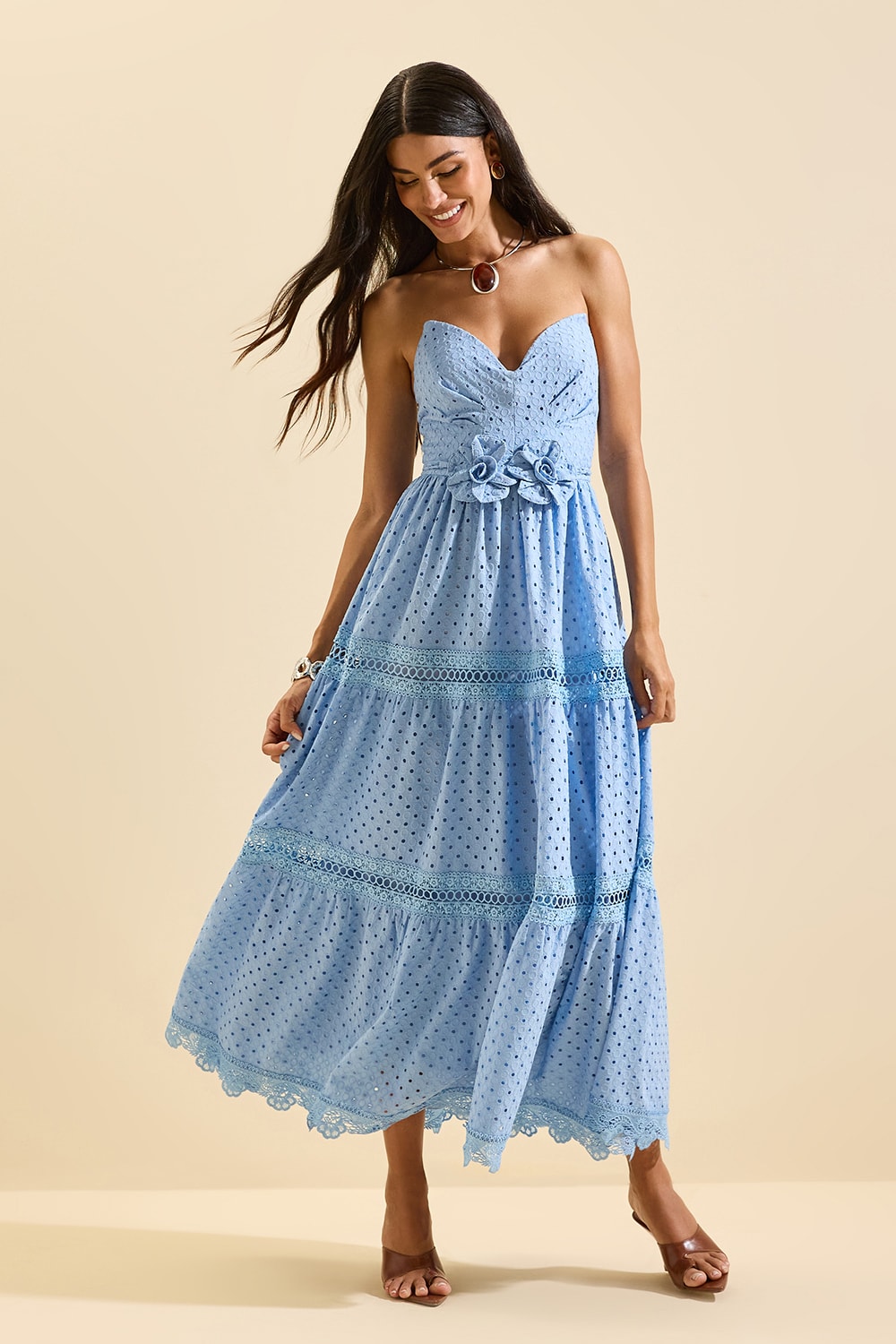 Vestido brigette c Serenity