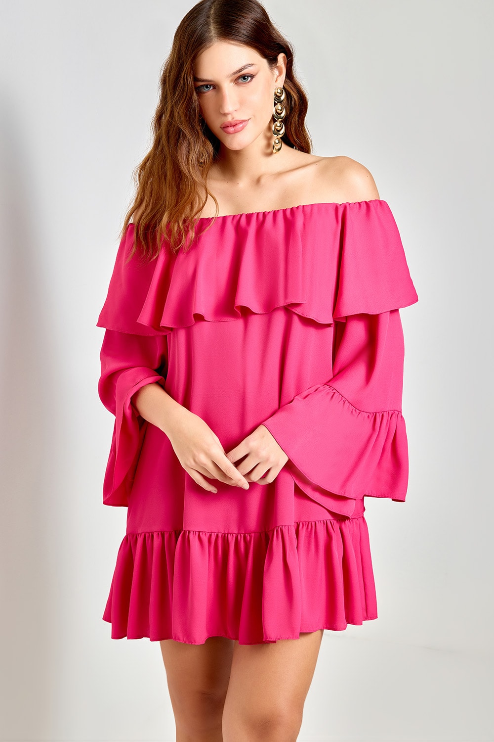 Vestido curto aura Cherry