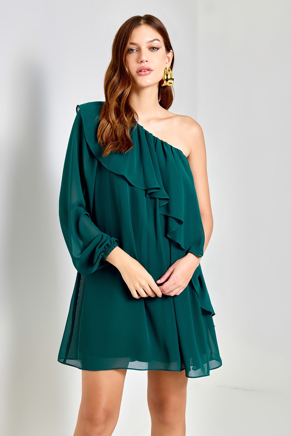 Vestido curto bruna Esmeralda
