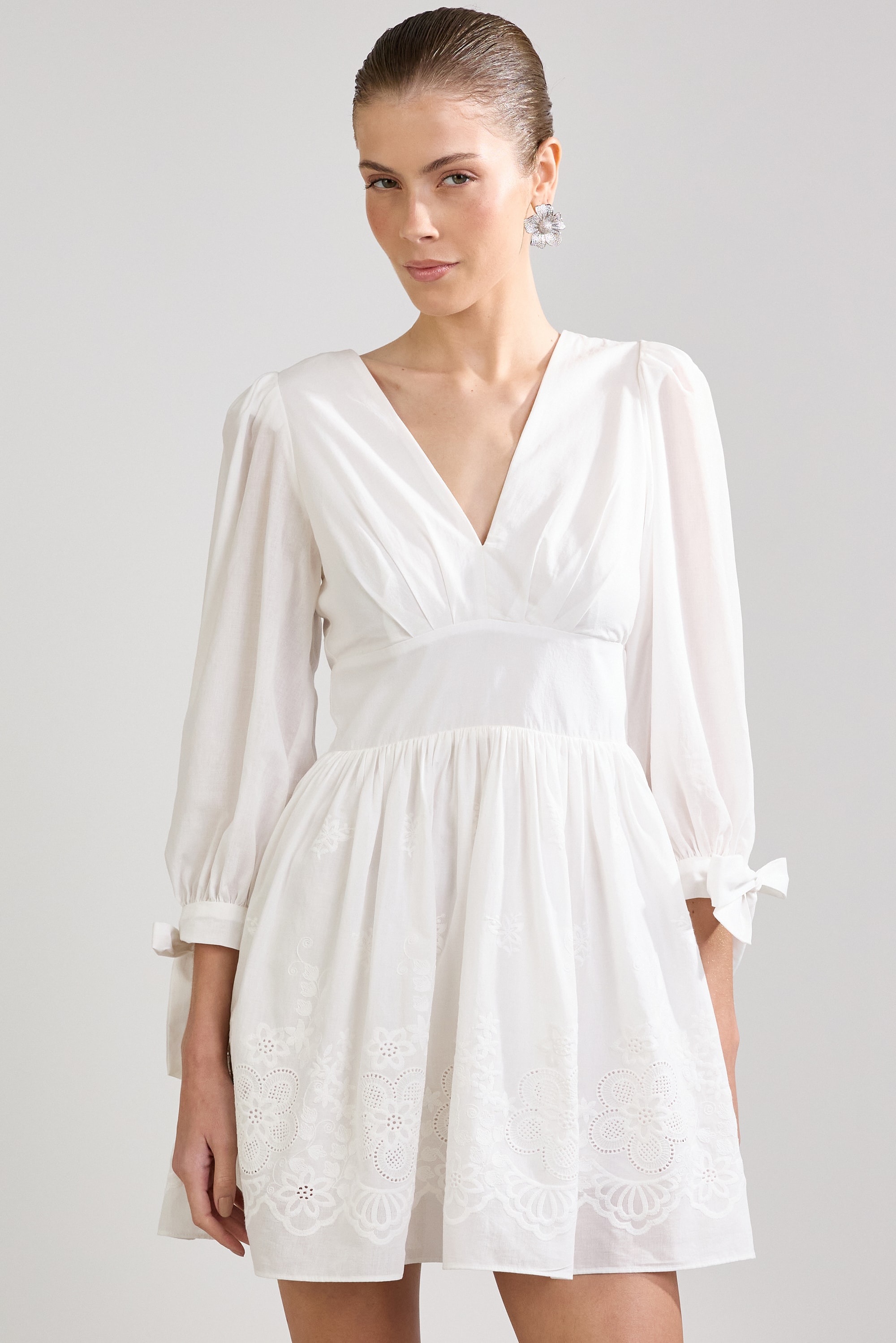 Vestido curto felice Off-White