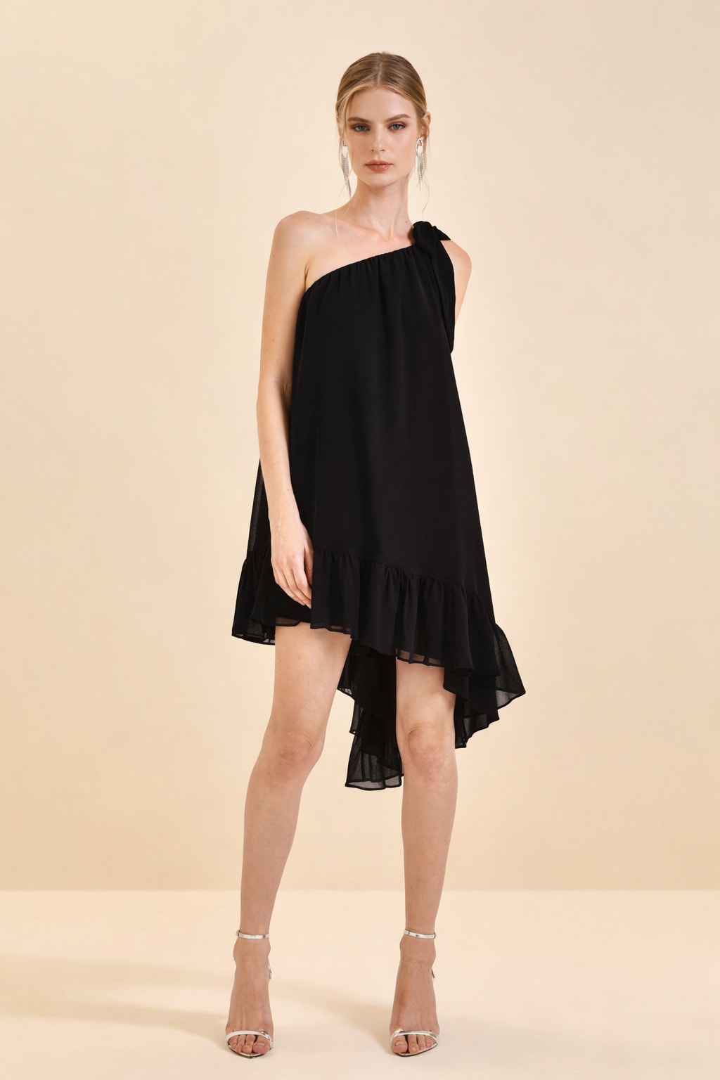 Vestido curto líbia Preto