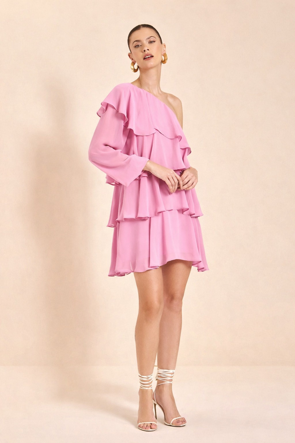 Vestido curto melody Rosa