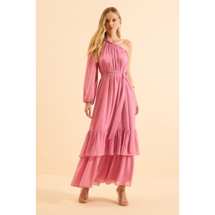 Vestido Delicate C Rosa