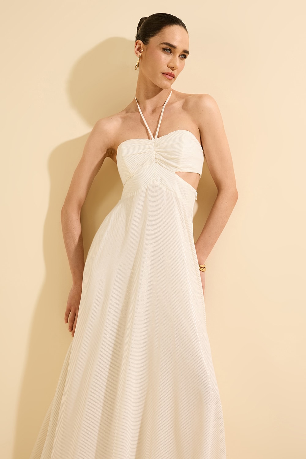 Vestido faye Off-White
