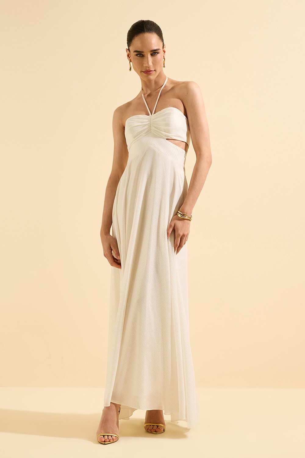 Vestido faye Off-White