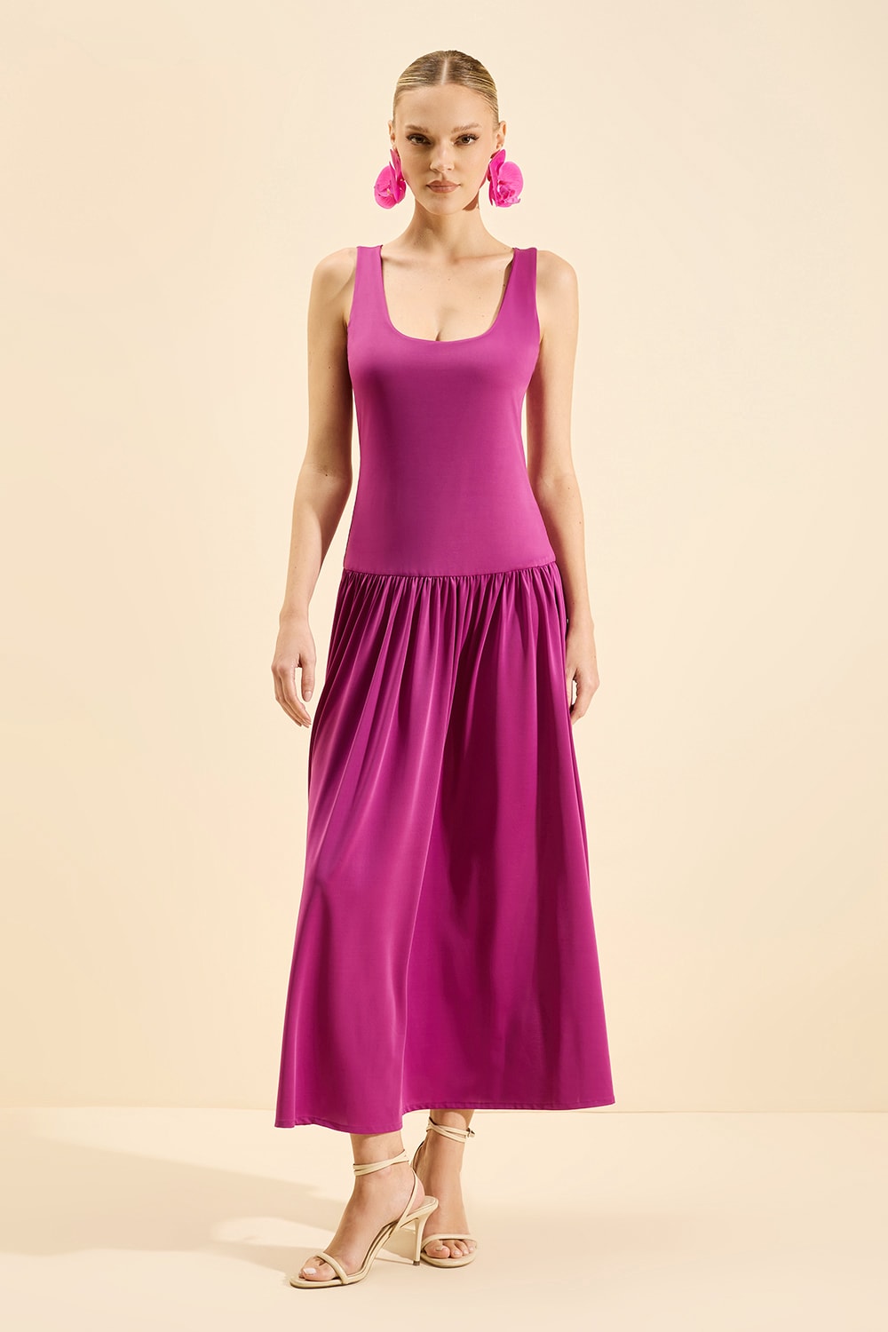 Vestido gabriela Fucsia