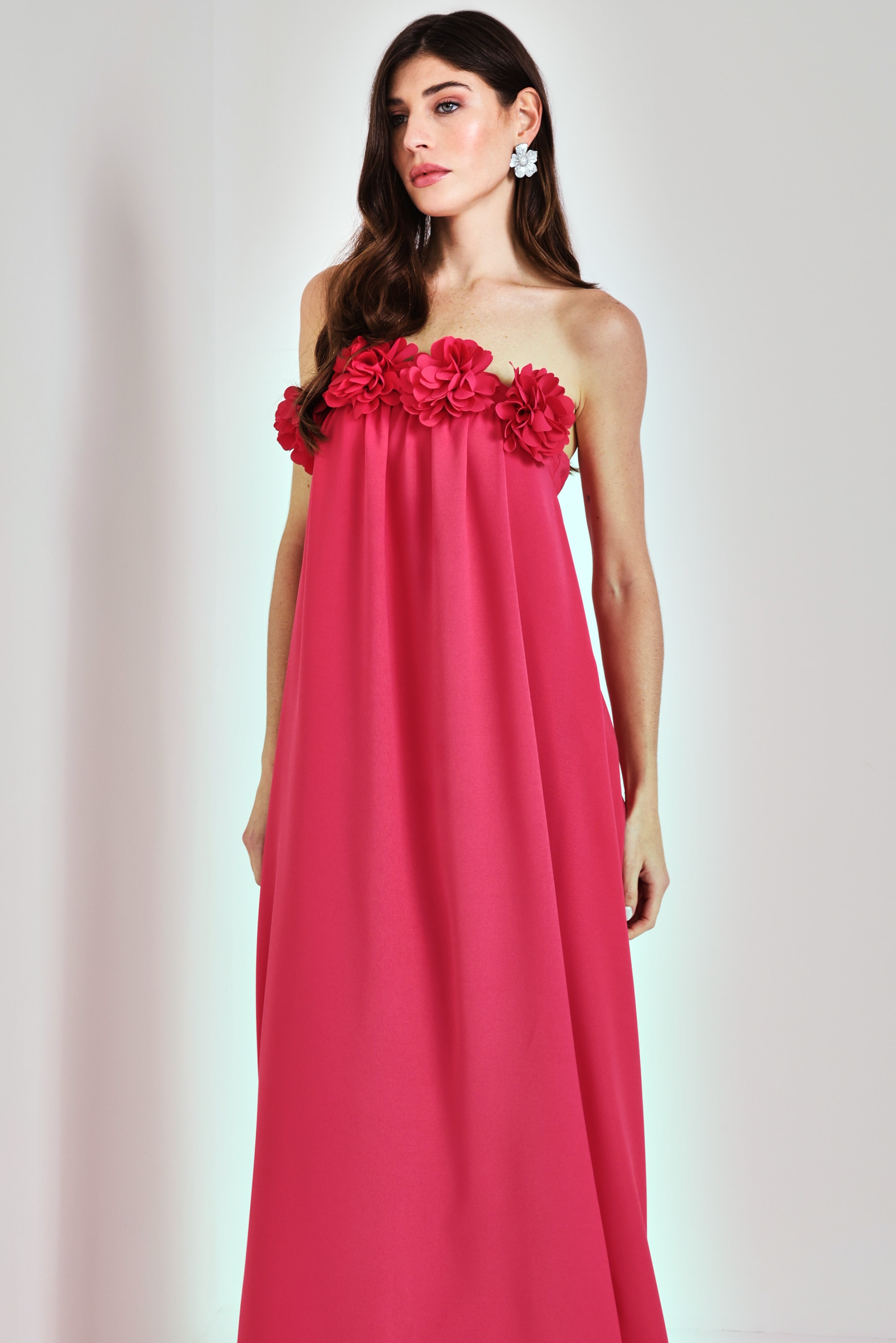 Vestido hiper midi alicia Pink