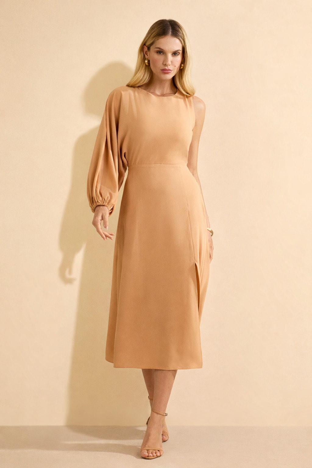 Vestido josi Caramelo