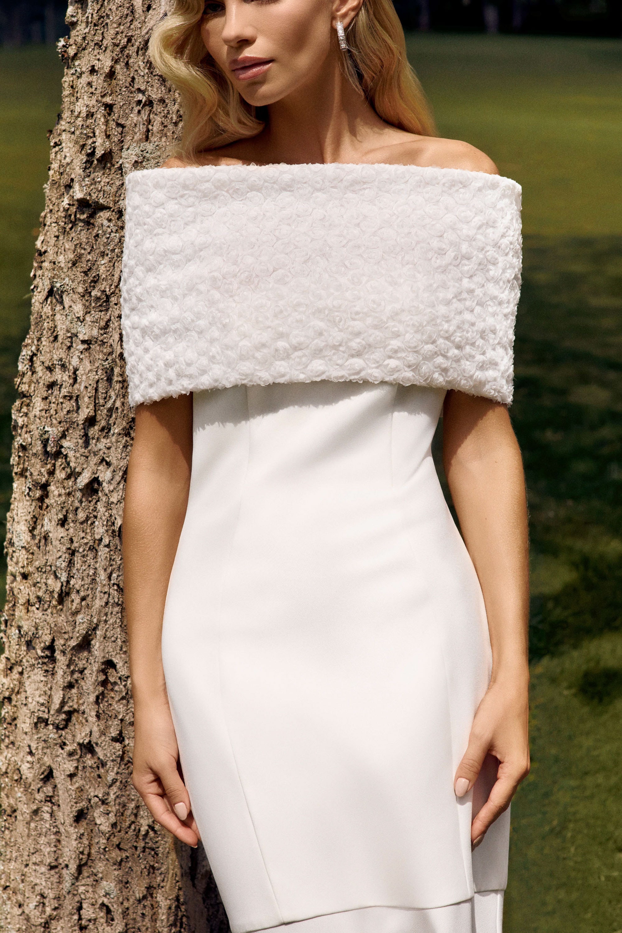 Vestido longo andie e Off-White
