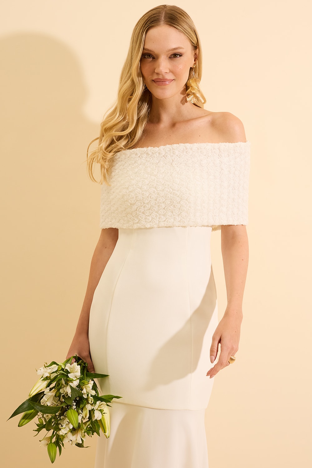 Vestido longo andie e Off-White