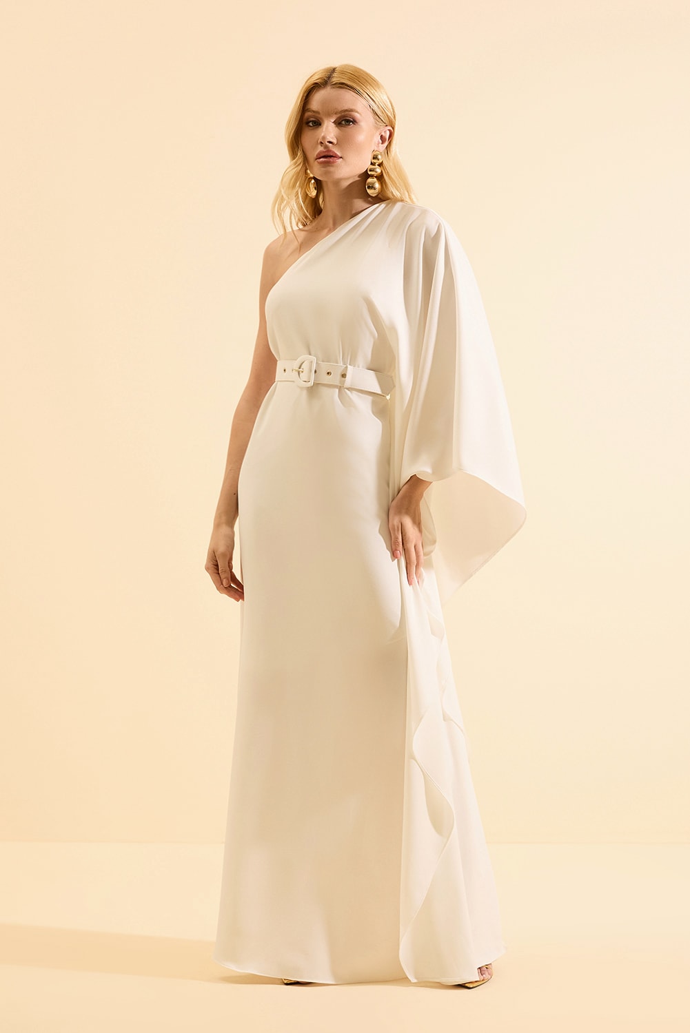 Vestido longo cibele c Off-White