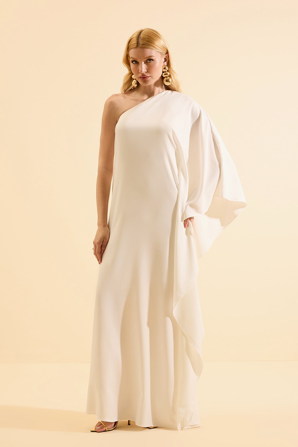 Vestido longo cibele c Off-White