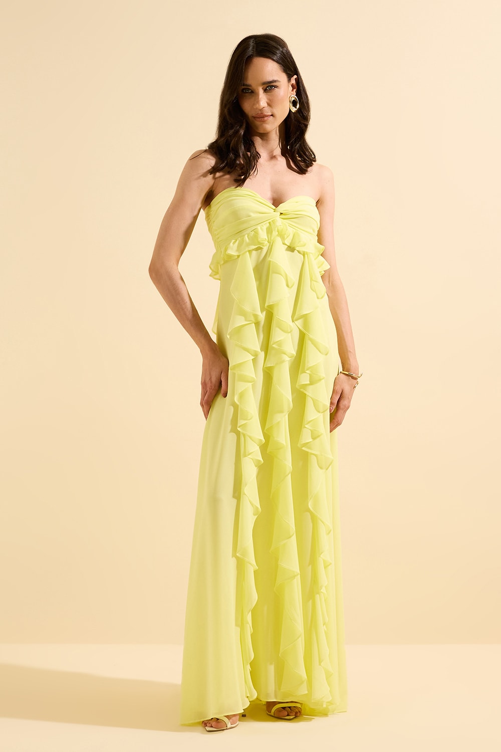 Vestido longo dream Citrus