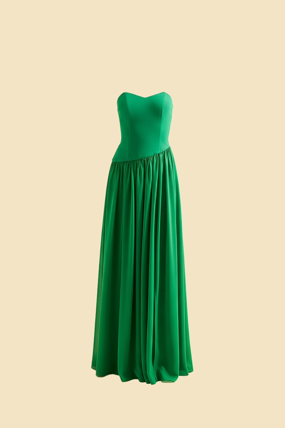 Vestido longo havana Esmeralda