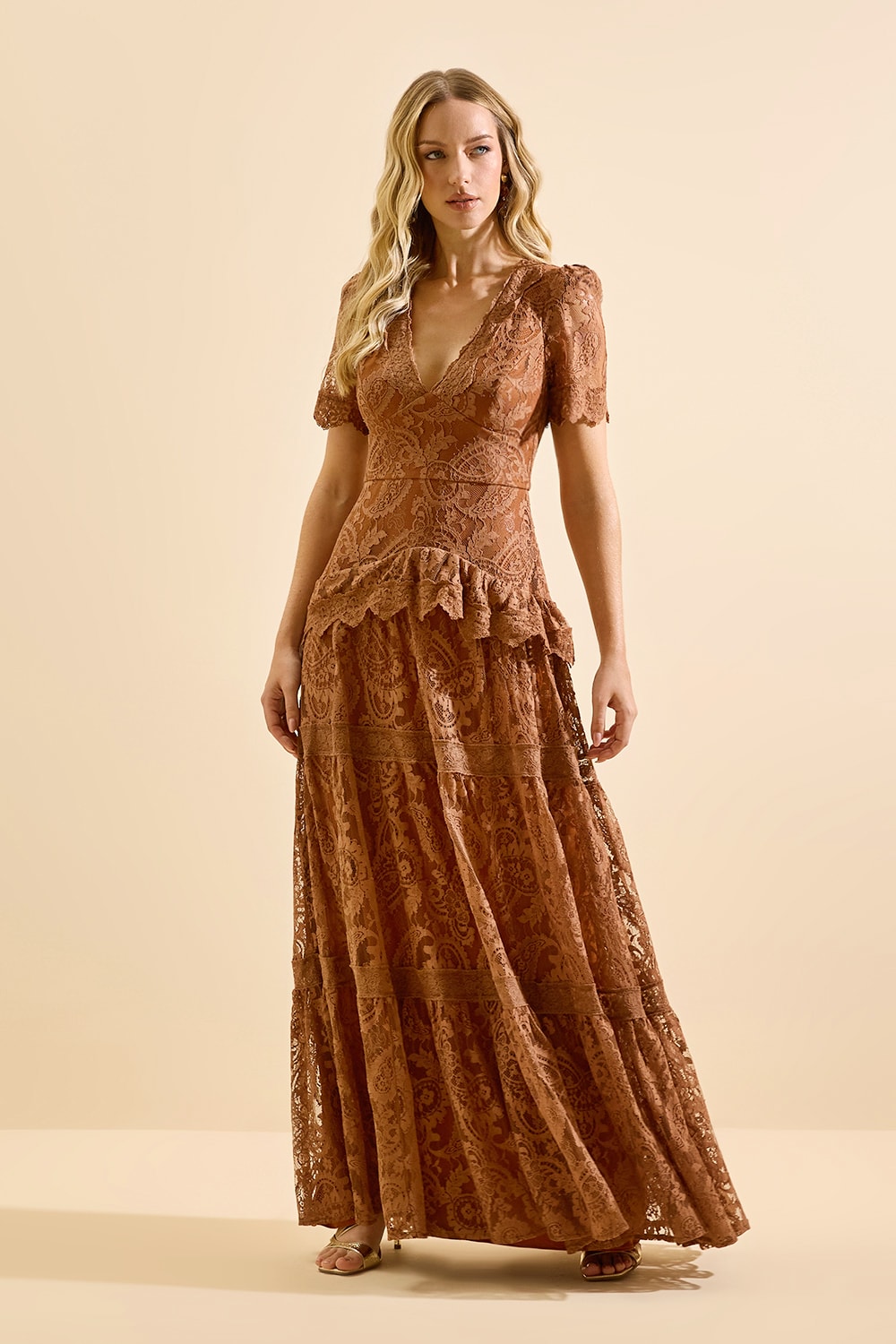 Vestido longo lady Cookie