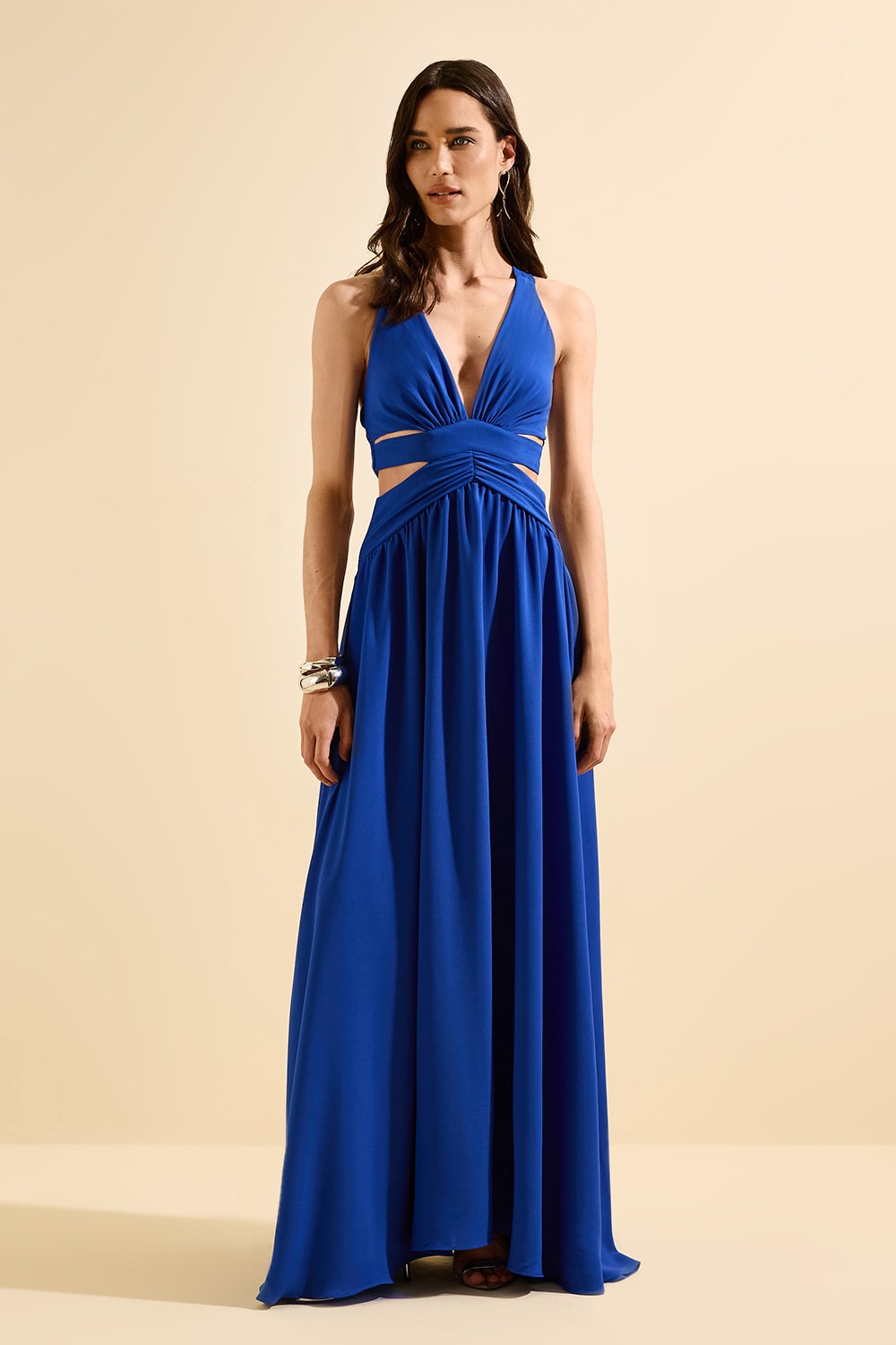 Vestido longo lis Royal