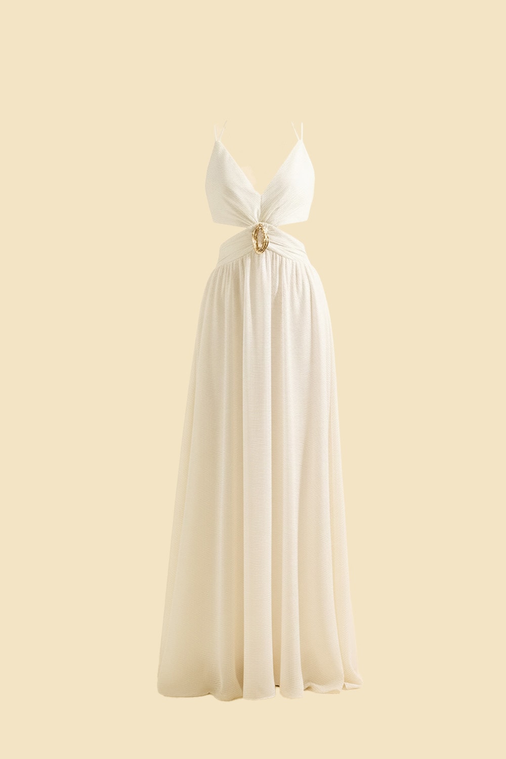 Vestido longo lynd Off-White