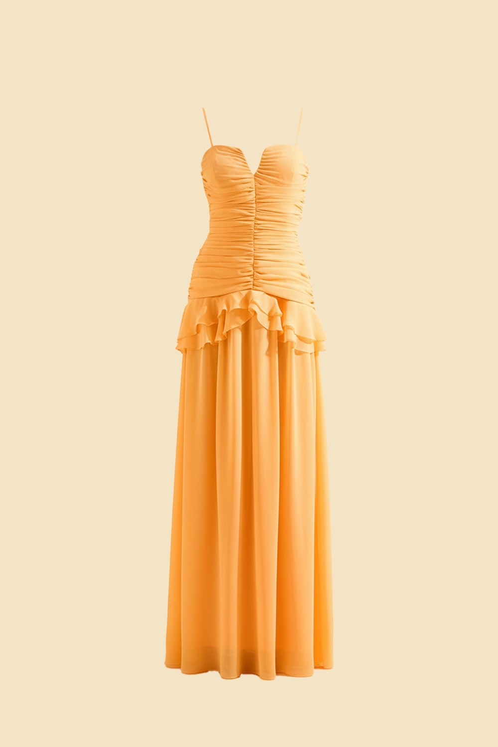 Vestido longo mia Coral