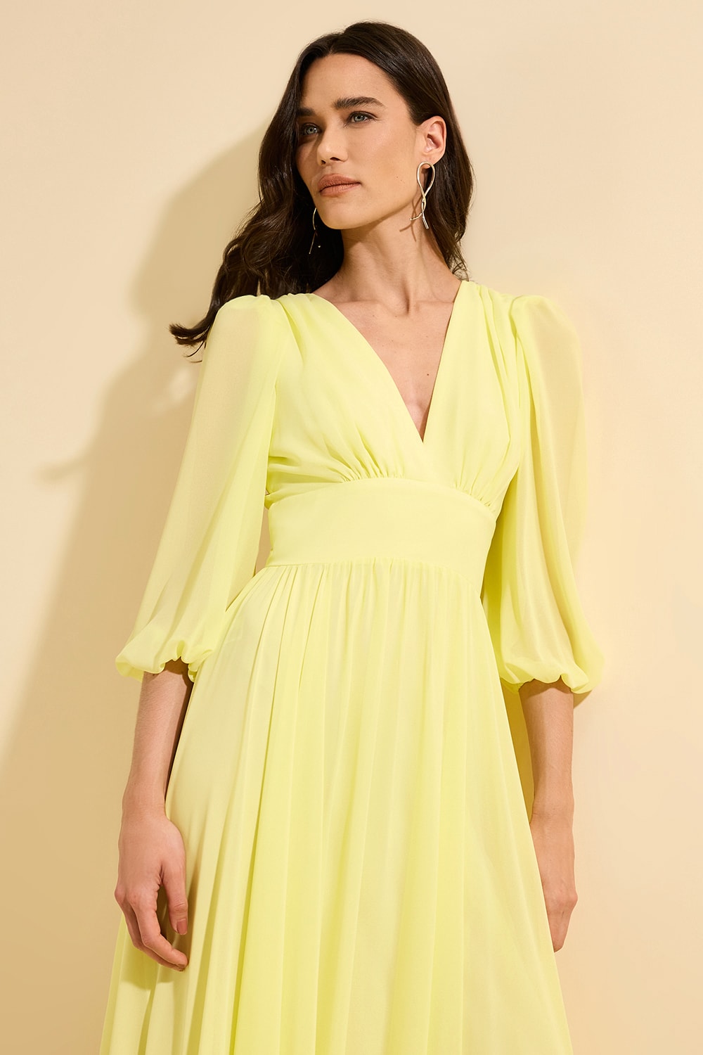 Vestido longo mirian Citrus