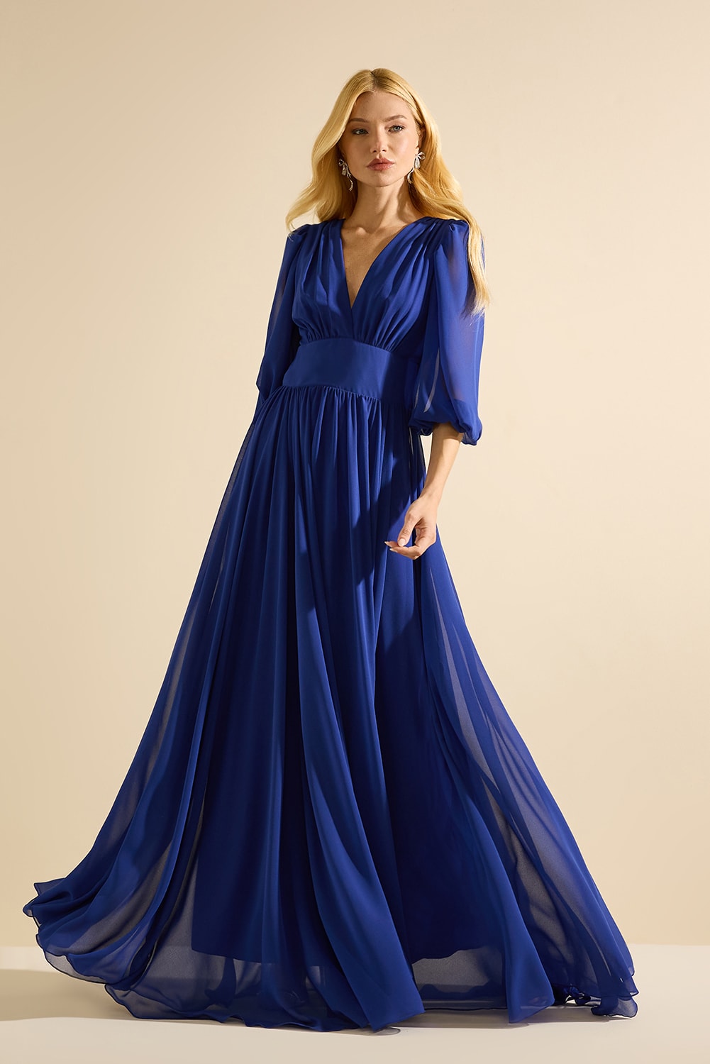 Vestido longo mirian Marinho